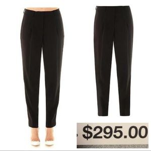 NWT! DKNY URBAN ESSENTIALS Black Tux Stripe Pants